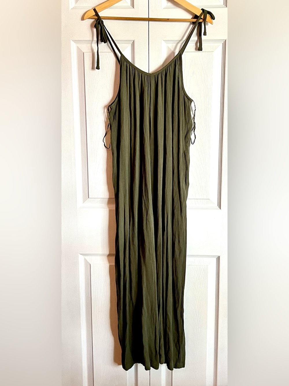 ✨ George Olive Green Wide Leg Jumpsuit Romper ✨